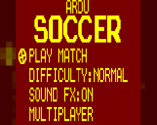 ArduSoccer screenshot